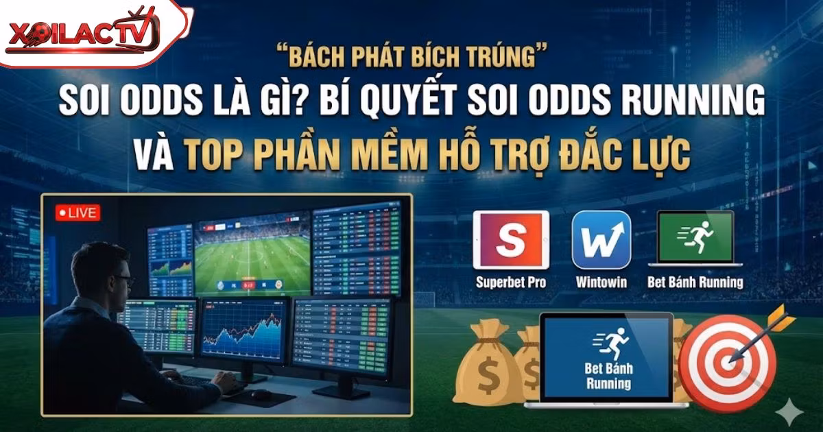 Soi Odds Là Gì? Bí Quyết Soi Odds Running “Bách Phát Bách Trúng”