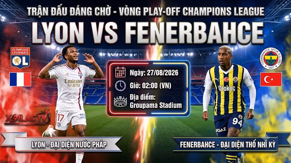 Cận cảnh cuộc đối đầu chiến thuật giữa huấn luyện viên Paulo Fonseca của Lyon và Ismail Kartal của Fenerbahce trước trận lượt về play-off Champions League