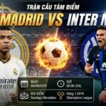 Ảnh bìa nhận định, soi kèo trực tiếp bóng đá Real Madrid vs Inter Milan vòng 1 Champions League cùng chuyên gia Xoilac TV.